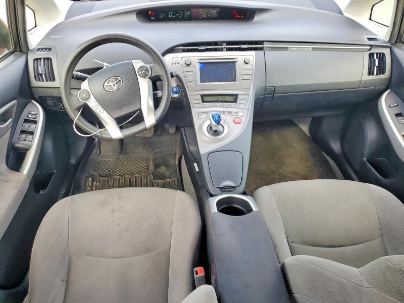 2014 Toyota Prius VIN JTDKN3DU8E0361282 COPART salvage auction — SIDE, Salvage Title, sold $100 on 2026-07-22 (photo 8)