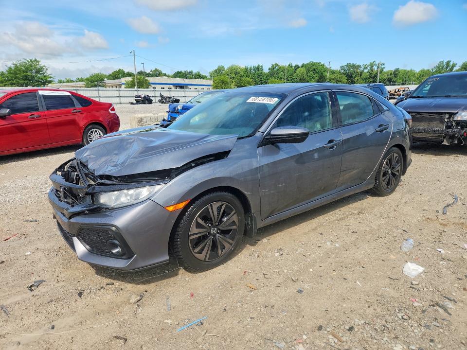 2018 Honda Civic VIN SHHFK7H75JU205376 COPART salvage auction — FRONT END, Ky - Cert Of Title-Salvage, sold $2,000 on 2026-07-30 (photo 1)