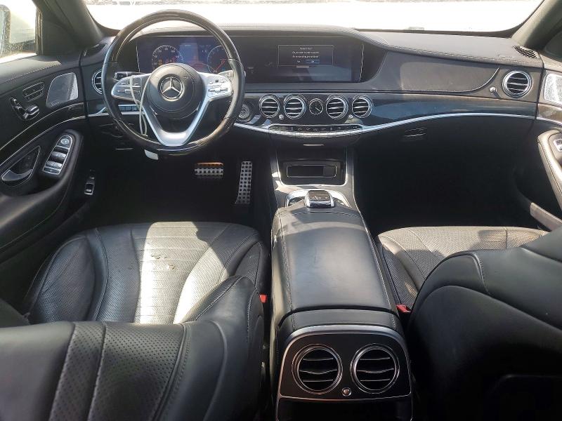 2019 Mercedes-benz S-klasse VIN WDDUG7DB3KA476831 COPART salvage auction — MINOR DENT/SCRATCHES, Tx - Cert Of Title-Manufacturer Buy (P), sold $25,500 on 2026-07-27 (photo 8)
