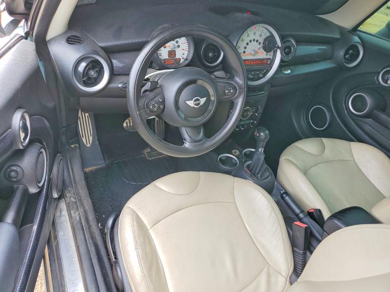 2012 Mini Cooper VIN WMWSV3C54CTY19595 COPART salvage auction — FRONT END, Va - Cert Of Title - Salvage, sold $100 on 2026-07-24 (photo 8)