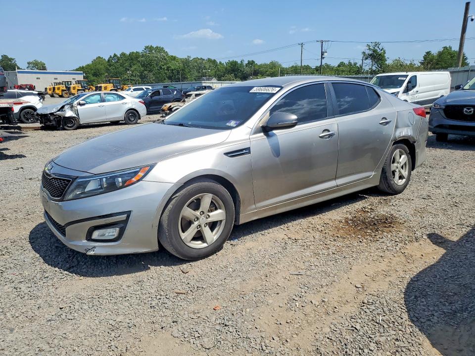 2015 Kia Optima VIN KNAGM4A73F5574476 COPART salvage auction — REAR END, Nj - Cert Of Title-Salvage, sold $600 on 2026-07-14 (photo 1)