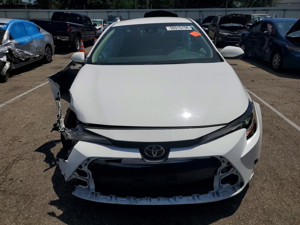 2021 Toyota Corolla VIN 5YFEPMAE6MP158860 COPART salvage auction — FRONT END, Oh - Cert Of Title-Salvage, sold $3,350 on 2026-07-15 (photo 5)