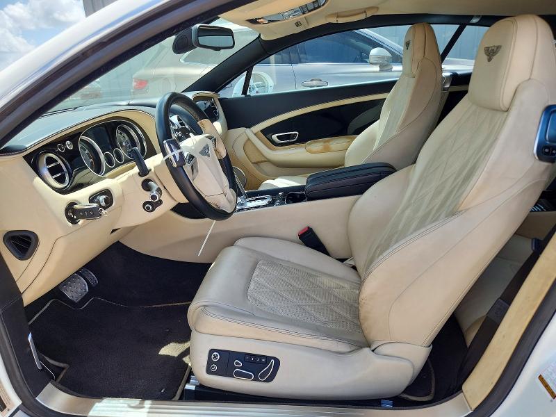 2012 Bentley Continental gt VIN SCBFR7ZAXCC071524 COPART salvage auction — MINOR DENT/SCRATCHES, Ny - Certificate Of Title, sold $26,000 on 2026-07-27 (photo 7)