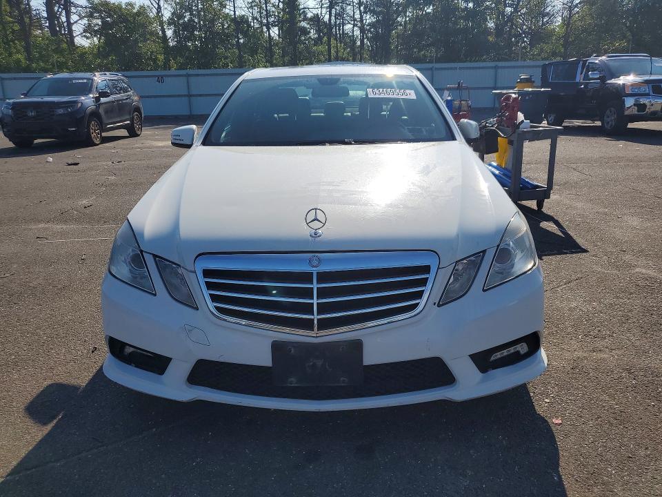 2011 Mercedes-benz E-class VIN WDDHF8HBXBA503446 COPART salvage auction — REAR END, NY - MV-907A SALVAGE CERTIFICATE, sold $725 on 2026-08-10 (photo 5)