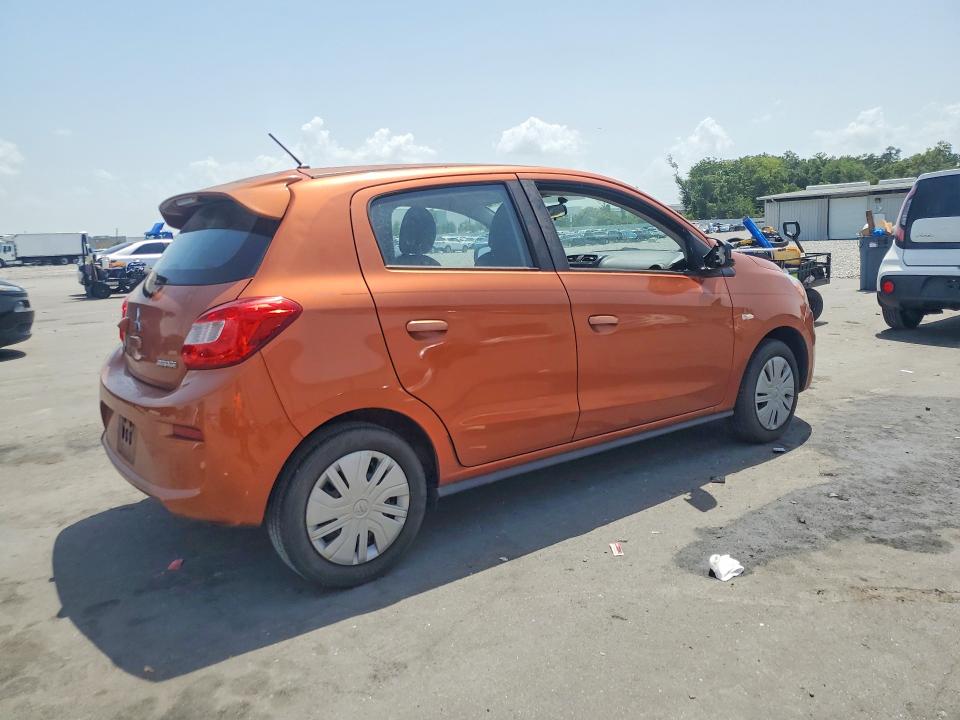 2018 Mitsubishi Mirage VIN ML32A3HJ3JH014615 COPART salvage auction — SIDE, Salvage Title, sold $1,650 on 2026-07-15 (photo 3)