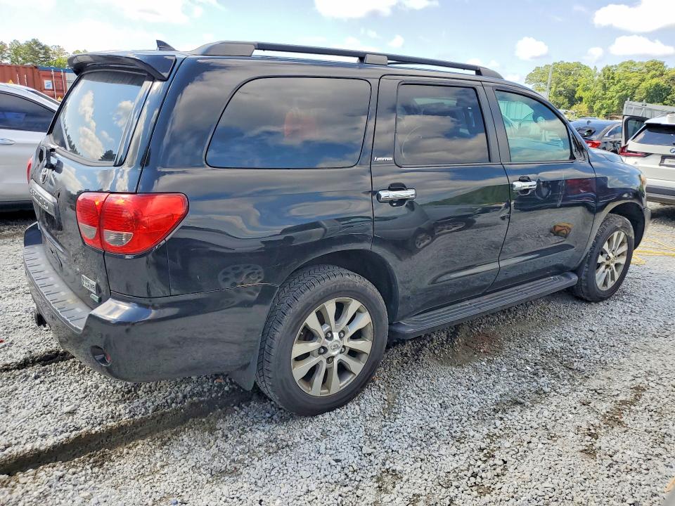 2010 Toyota Sequoia VIN 5TDJW5G13AS027884 COPART salvage auction — SIDE, GA - CERTIFICATE OF TITLE, sold $2,100 on 2026-07-13 (photo 3)