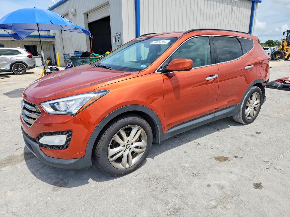 2013 Hyundai VIN 5XYZU3LA3DG069220 COPART salvage auction — REAR END, FL - CERT OF TITLE SLVG REBUILDABLE, sold $175 on 2026-07-22 (photo 1)