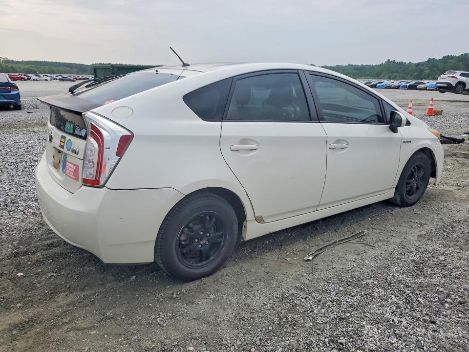 2013 Toyota Prius VIN JTDKN3DU2D1696076 COPART salvage auction — FRONT END, Sc - Certificate Of Title, sold $1,250 on 2026-07-20 (photo 3)