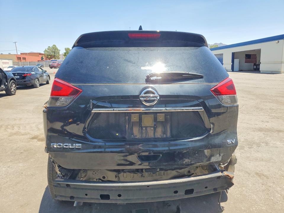 2019 Nissan Rogue VIN JN8AT2MT1KW261041 COPART salvage auction — REAR END, Salvage Title, sold $3,500 on 2026-07-31 (photo 6)