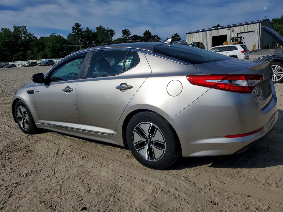 2013 Kia Optima VIN KNAGM4AD3D5060842 COPART salvage auction — FRONT END, Ma - Certificate Of Title (P), sold $725 on 2026-07-27 (photo 2)