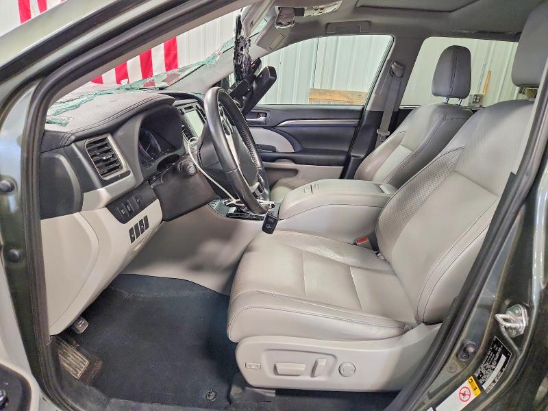 2019 Toyota Highlander VIN 5TDDZRFH7KS925531 COPART salvage auction — VANDALISM, Mn - Cert Of Title-Salvage, sold $1,100 on 2026-07-28 (photo 7)