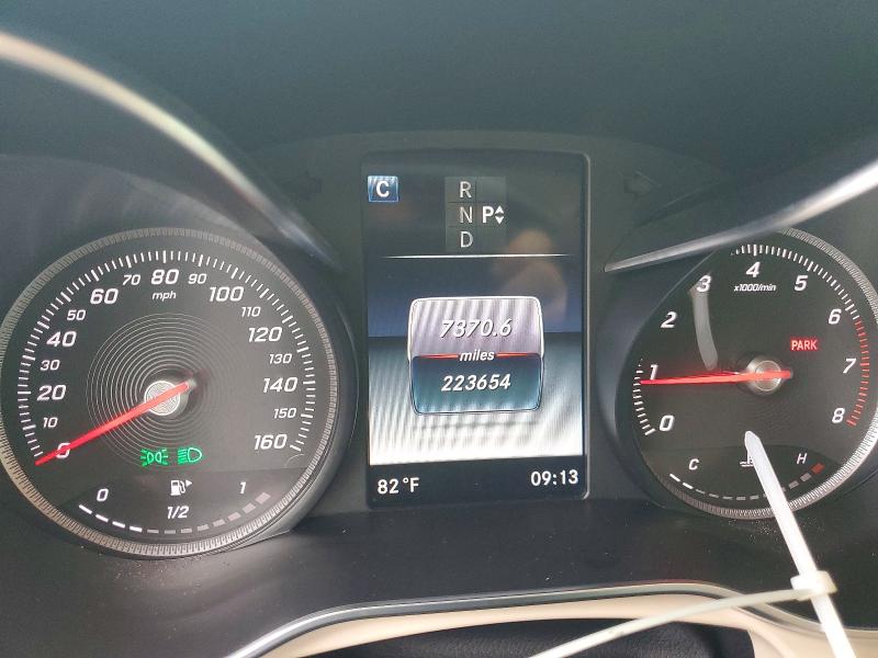 2018 Mercedes-benz Glc VIN WDC0G4JBXJV021360 COPART salvage auction — SIDE, Ga - Cert Of Title-Salvage, sold $5,000 on 2026-08-10 (photo 9)