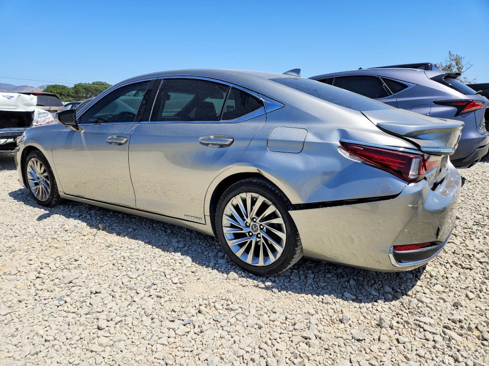 2020 Lexus Es 300h VIN 58AE21B12LU005164 COPART salvage auction — REAR END, Ca - Salvage Certificate, sold $8,500 on 2026-07-30 (photo 2)