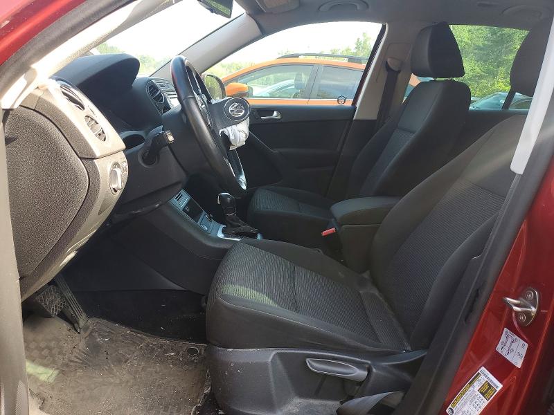 2016 Volkswagen Tiguan VIN WVGJV7AX3GW071383 COPART salvage auction — FRONT END, ON - PERMIT SALVAGE, sold $500 on 2026-07-28 (photo 7)
