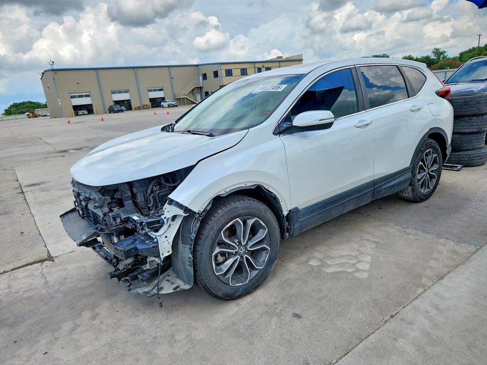2020 Honda Cr-v VIN 7FARW1H8XLE023432 COPART salvage auction — FRONT END, TX - SALVAGE VEHICLE TITLE (P), sold $8,900 on 2026-07-16 (photo 1)
