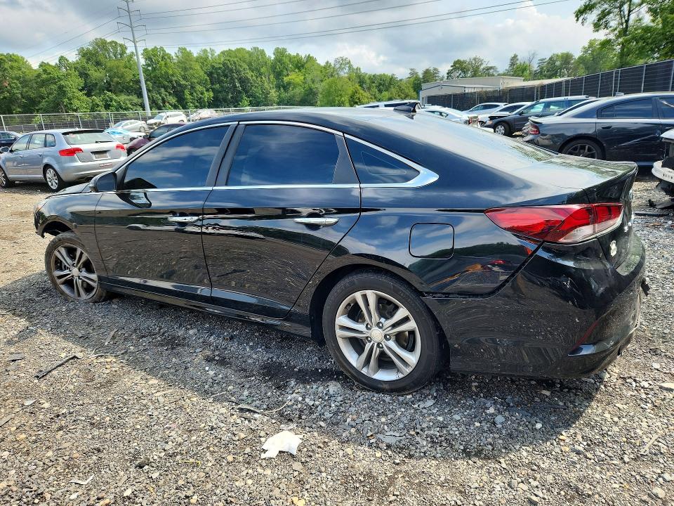 2018 Hyundai Sonata VIN 5NPE34AF4JH650798 COPART salvage auction — FRONT END, Md - Cert Of Salvage > 75% Damage, sold $700 on 2026-07-31 (photo 2)