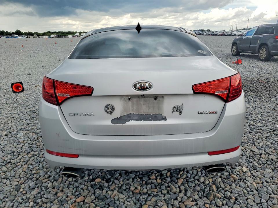2012 Kia VIN 5XXGN4A7XCG021010 COPART salvage auction — FRONT END, Fl - Cert Of Title Slvg Rebuildable, sold $625 on 2026-07-17 (photo 6)