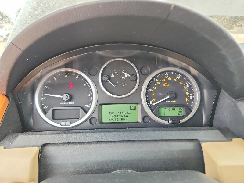 2008 Land rover Lr3 VIN SALAG25498A458075 COPART salvage auction — NORMAL WEAR, Tn - Certificate Of Title, sold $325 on 2026-07-29 (photo 9)