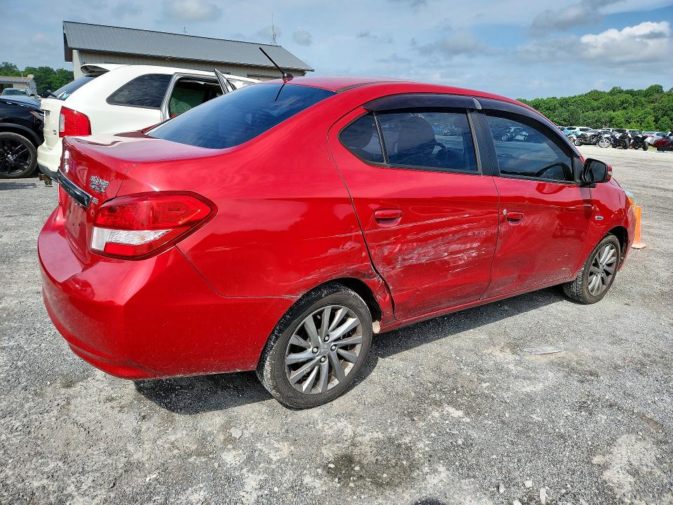 2018 Mitsubishi Mirage VIN ML32F4FJ9JHF01430 COPART salvage auction — SIDE, Pa - Certificate Of Salvage, sold $1,750 on 2026-07-16 (photo 3)