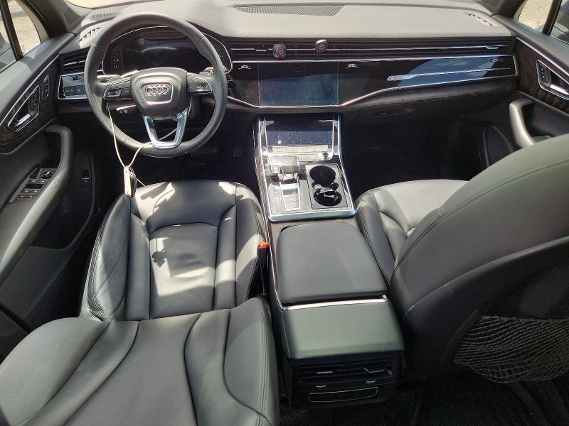 2021 Audi Q7 VIN WA1LJAF75MD025263 COPART salvage auction — WATER/FLOOD, TX - SALVAGE TITLE-FLOOD DAMAGE (P), sold $9,400 on 2026-08-04 (photo 8)