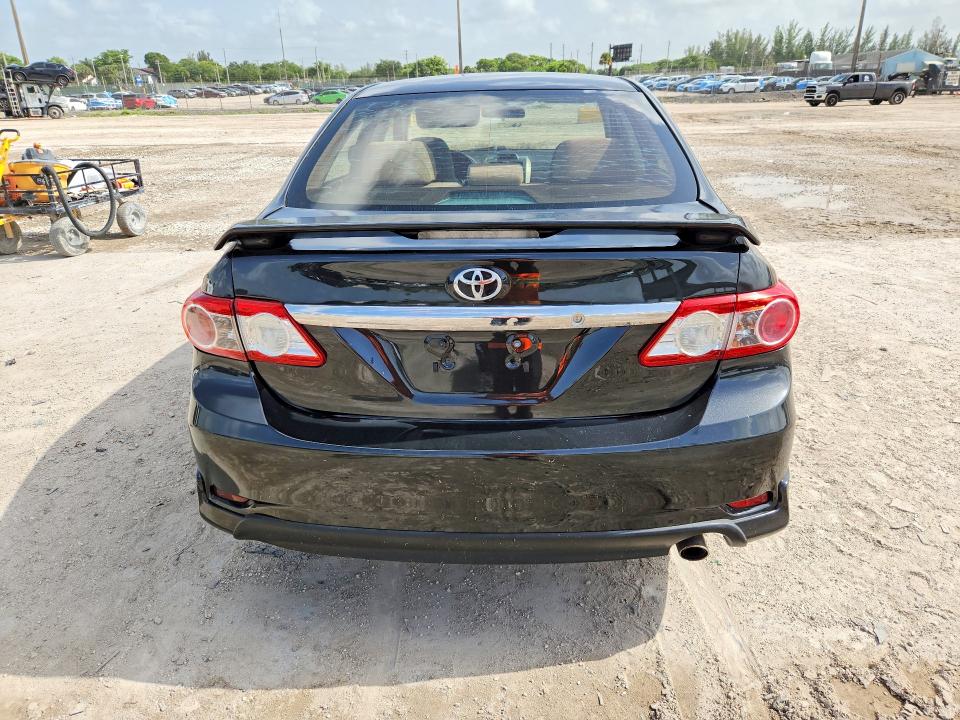2013 Toyota Corolla VIN 5YFBU4EE2DP111749 COPART salvage auction — FRONT END, Nj - Certificate Of Title, sold $2,650 on 2026-07-21 (photo 6)