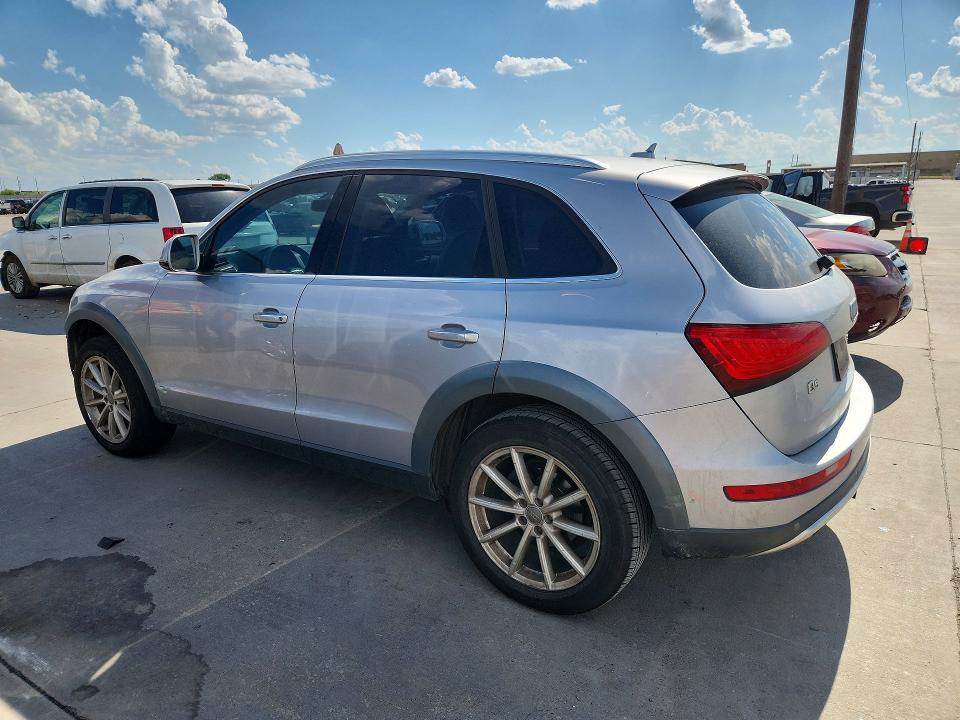 2017 Audi Q5 VIN WA1L2AFP1HA026463 COPART salvage auction — FRONT END, Tx - Salvage Vehicle Title, sold $2,850 on 2026-07-16 (photo 2)