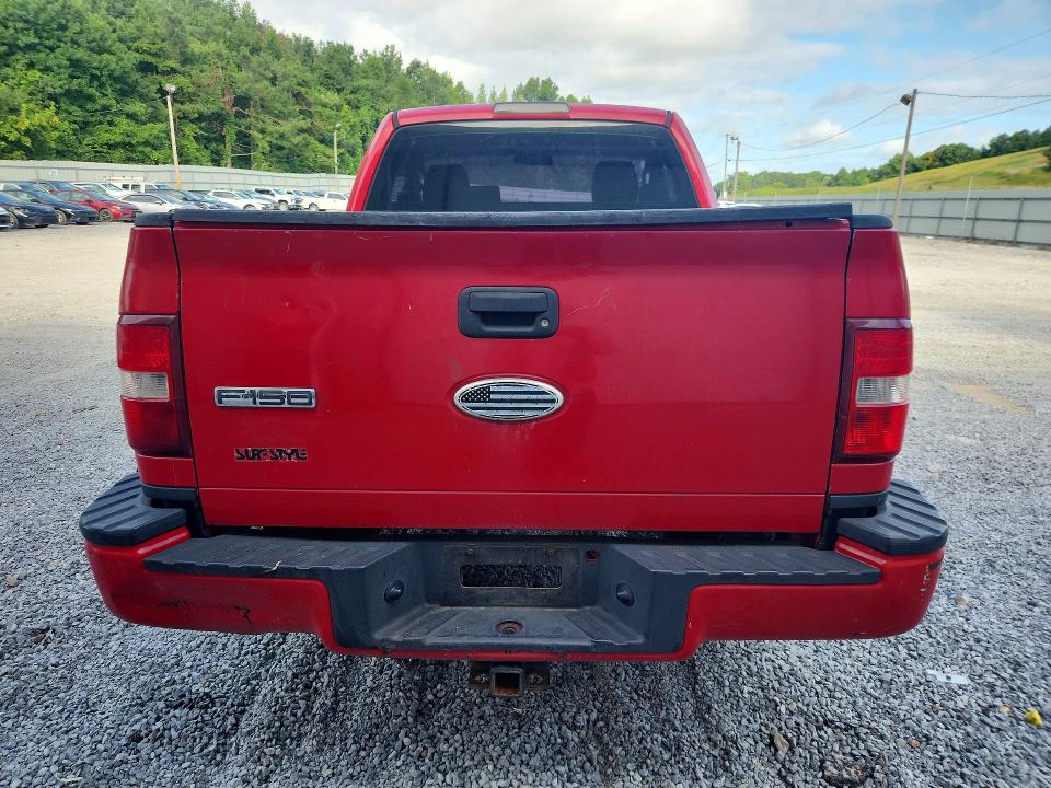 2006 Ford F-150 lightning VIN 1FTRF02W06KB82335 COPART salvage auction — FRONT END, Ms - Certificate Of Title, sold $825 on 2026-08-01 (photo 6)