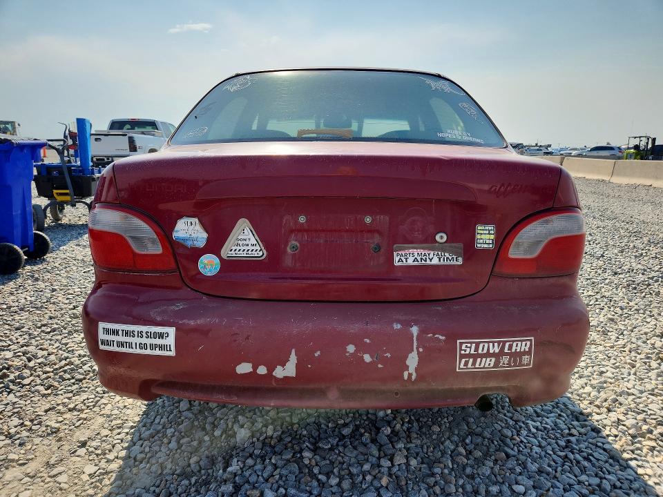 1998 Hyundai Accent VIN KMHVF24N0WU520024 COPART salvage auction — FRONT END, Co - Public - Salvage Title, sold $250 on 2026-07-14 (photo 6)