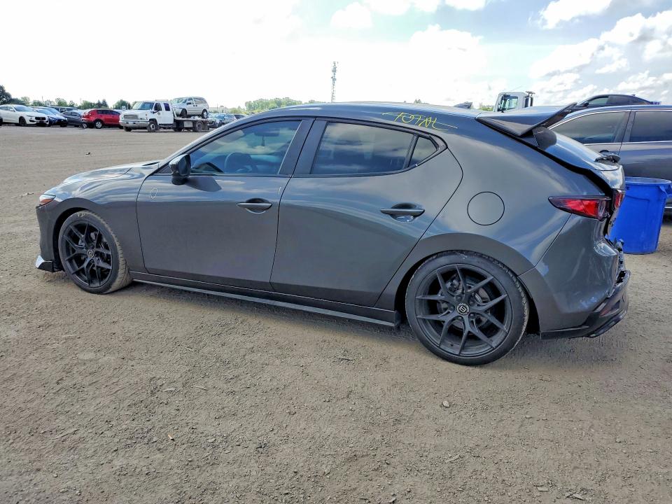 2021 Mazda 3 VIN JM1BPBMYXM1342233 COPART salvage auction — REAR END, On - Permit Salvage, sold $6,300 on 2026-07-23 (photo 2)