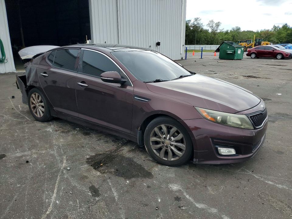2015 Kia Optima VIN 5XXGN4A79FG488133 COPART salvage auction — REAR END, FL - CERT OF TITLE SLVG REBUILDABLE, sold $325 on 2026-07-22 (photo 4)