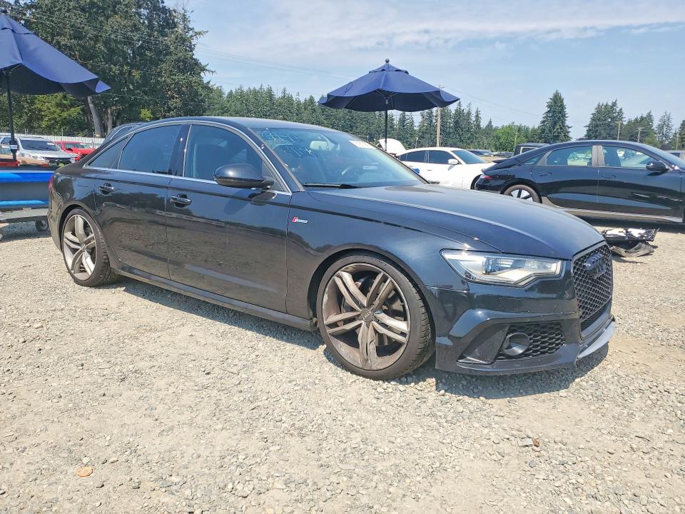 2014 Audi A6 VIN WAUHGAFC9EN085708 COPART salvage auction — REAR END, WA - BILL OF SALE, sold $2,750 on 2026-07-24 (photo 4)