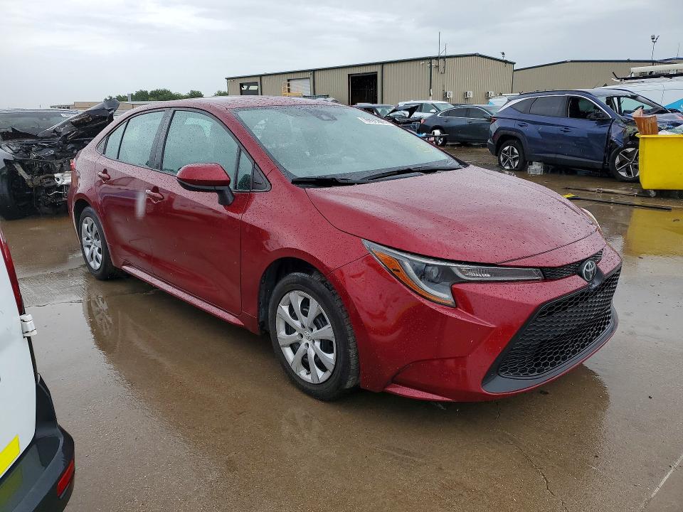 2022 Toyota Corolla VIN 5YFEPMAEXNP359324 COPART salvage auction — FRONT END, Fl - Certificate Of Title, sold $225 on 2026-07-27 (photo 4)