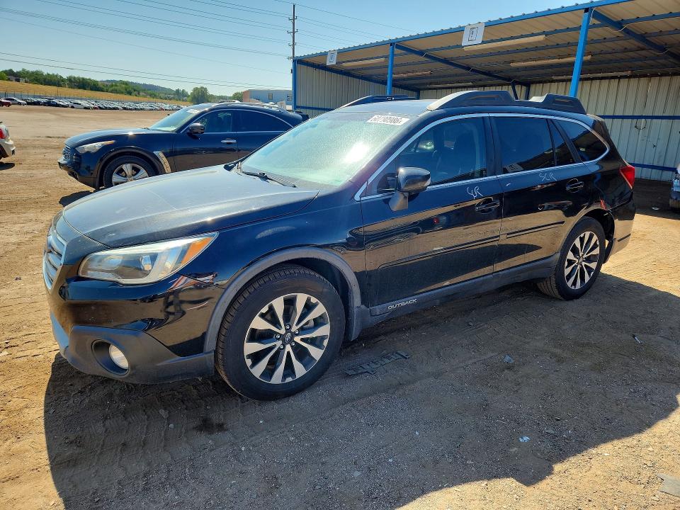 2016 Subaru Outback VIN 4S4BSENC0G3247736 COPART salvage auction — REAR END, Salvage Title, sold $3,650 on 2026-08-03 (photo 1)
