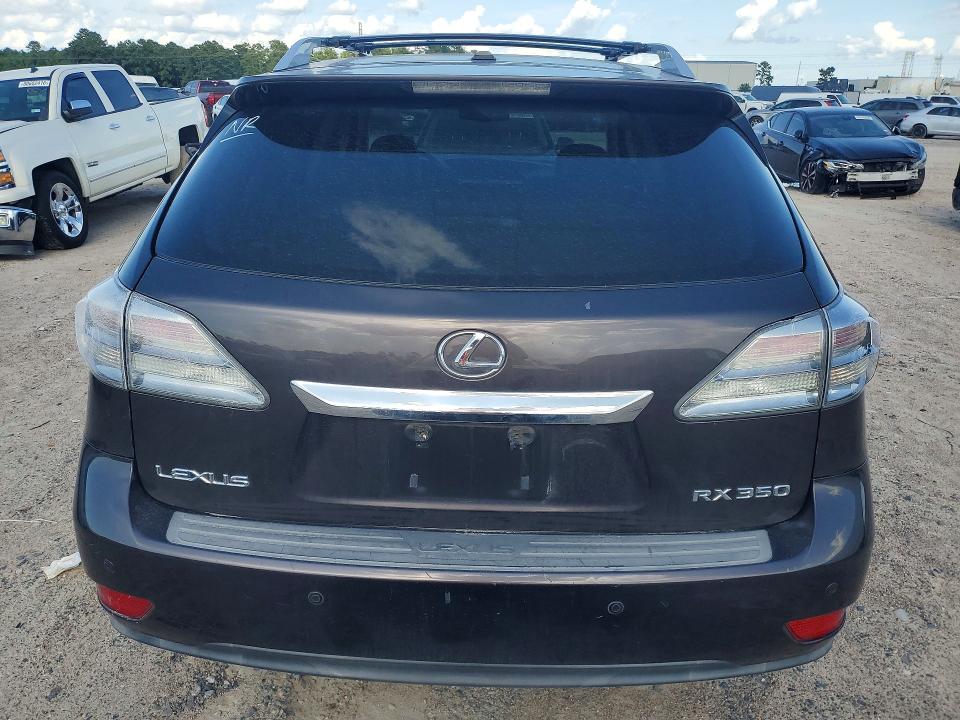 2010 Lexus Rx 350 VIN 2T2ZK1BA3AC035860 COPART salvage auction — MECHANICAL, TX - CERTIFICATE OF TITLE, sold $2,650 on 2026-07-17 (photo 6)