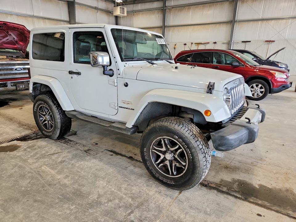 2012 Jeep Wrangler / VIN 1C4AJWBG1CL123761 COPART salvage auction — SIDE, Ne - Cert Of Title-Salvage, sold $225 on 2026-08-18 (photo 4)