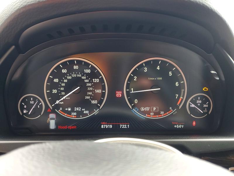 2016 BMW X5 VIN 5UXKR0C58G0S90745 COPART salvage auction — FRONT END, Ca - Salvage Certificate, sold $2,950 on 2026-07-20 (photo 9)