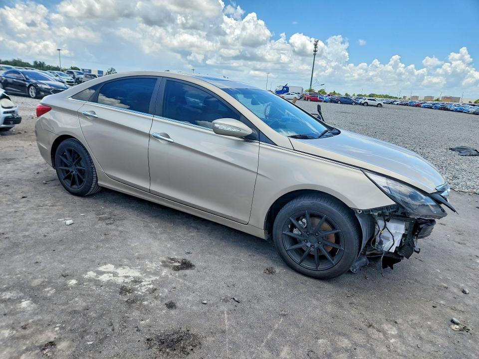 2011 Hyundai Sonata VIN 5NPEC4AC2BH142921 COPART salvage auction — FRONT END, Fl - Cert Of Title Slvg Rebuildable, sold $25 on 2026-07-29 (photo 4)