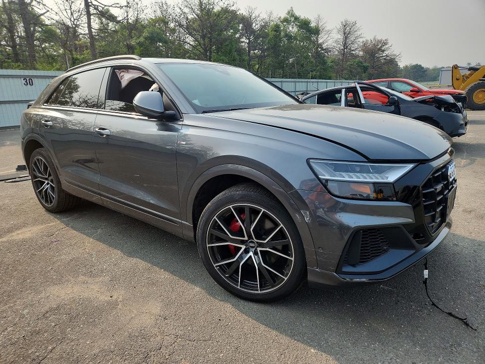 2020 Audi Q8 VIN WA1EVAF10LD019345 COPART salvage auction — FRONT END, Ny - Mv-907A Salvage Certificate, sold $80 on 2026-07-27 (photo 4)