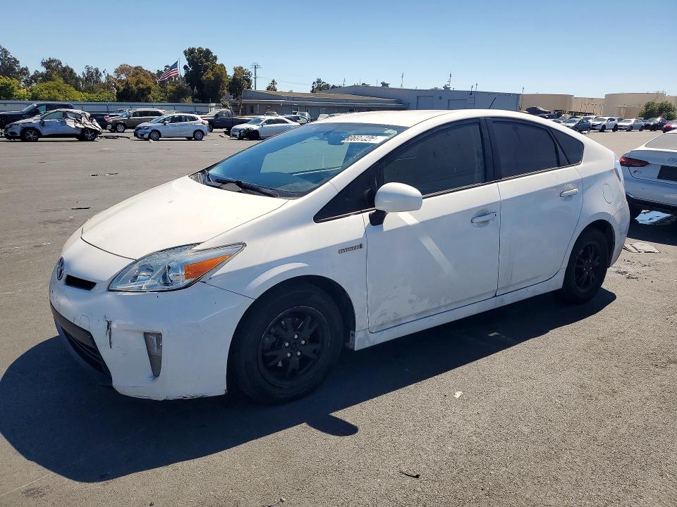 2012 Toyota Prius VIN JTDKN3DU4C1552933 COPART salvage auction — VANDALISM, CA - SALVAGE CERTIFICATE, sold $2,200 on 2026-07-20 (photo 1)