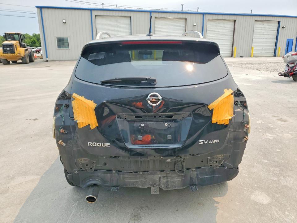 2011 Nissan Rogue sport VIN JN8AS5MVXBW252716 COPART salvage auction — REAR END, MA - CERT OF TITLE-RECONSTRCTD COLL, sold $375 on 2026-07-16 (photo 6)