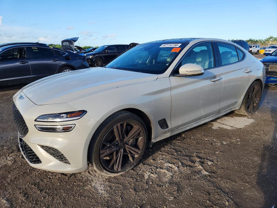 2025 Genesis G70 VIN KMTG34SC2SU157644 — COPART salvage auction photo