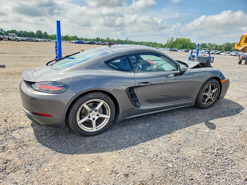 2017 Porsche Cayman VIN WP0AA2A88HS270594 COPART salvage auction — FRONT END, Va - Cert Of Title - Salvage, sold $16,200 on 2026-08-19 (photo 3)