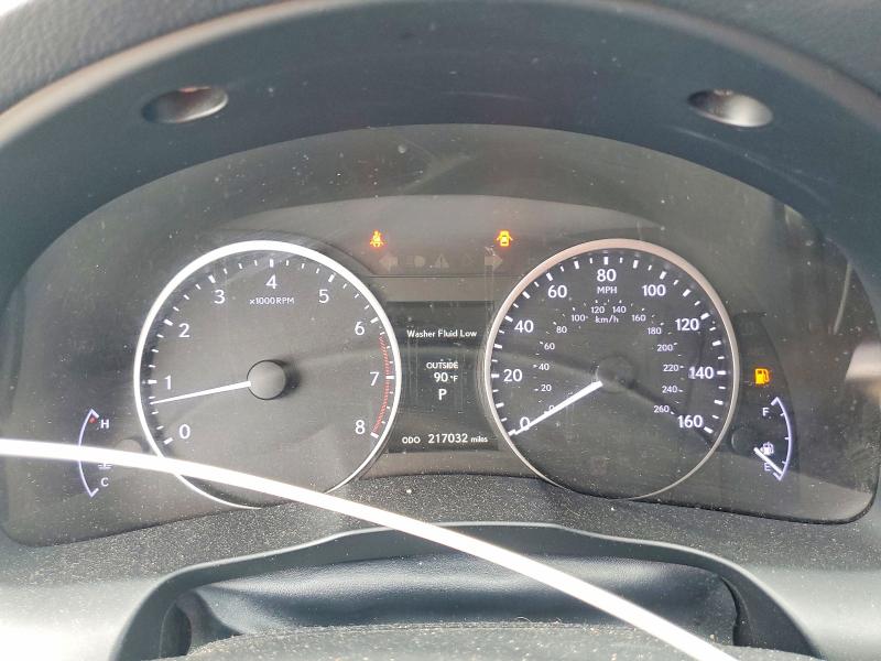 2013 Lexus ES VIN JTHBK1GG1D2024604 COPART salvage auction — FRONT END, GA - CERT OF TITLE-SALVAGE, sold $1,100 on 2026-08-03 (photo 9)