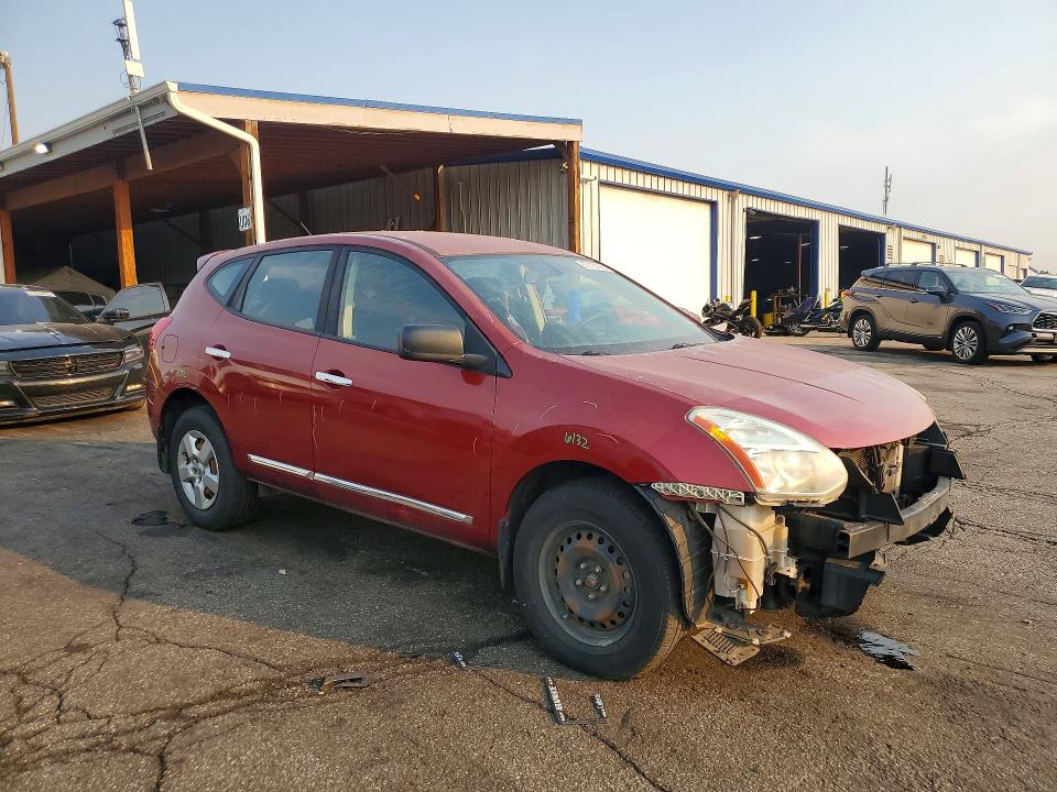 2011 Nissan Rogue sport VIN JN8AS5MVXBW273470 COPART salvage auction — FRONT END, CO - PUBLIC - SALVAGE TITLE (P), sold $425 on 2026-07-09 (photo 4)
