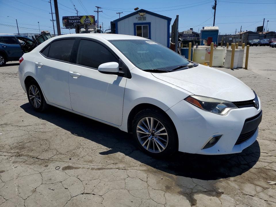 2014 Toyota Corolla VIN 5YFBURHEXEP095908 COPART salvage auction — SIDE, Salvage Title, sold $1,450 on 2026-07-27 (photo 4)