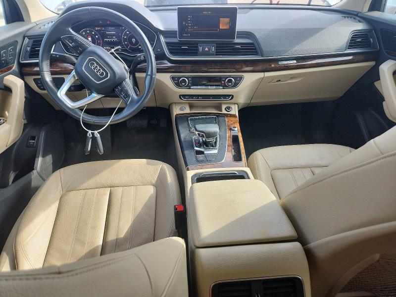 2018 Audi Q5 VIN WA1BNAFY7J2074612 COPART salvage auction — FRONT END, Mt - Certificate Of Title, sold $2,650 on 2026-07-28 (photo 8)