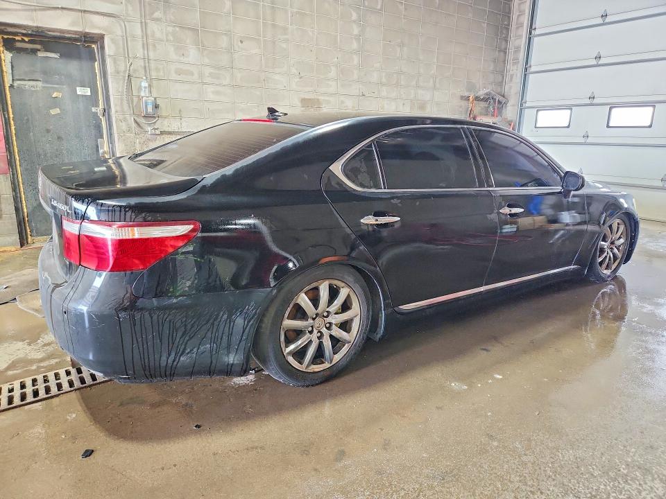 2009 Lexus Ls 460 VIN JTHGL46F195034746 COPART salvage auction — REAR END, Mn - Cert Of Title-Prior Salvage, sold $525 on 2026-07-30 (photo 3)