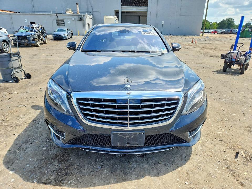 2015 Mercedes-benz S-klasse VIN WDDUG8FB4FA176241 COPART salvage auction — REAR END, Va - Cert Of Title - Salvage, sold $7,000 on 2026-07-29 (photo 5)