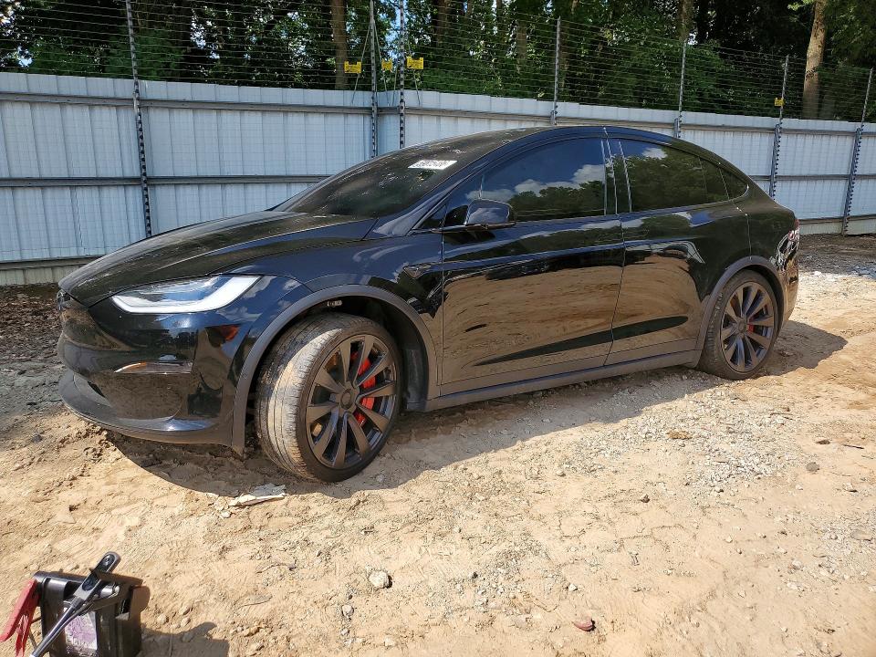 2022 Tesla Model x VIN 7SAXCBE52NF331583 — COPART salvage auction photo