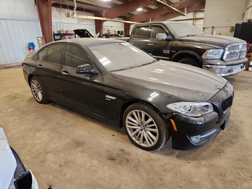2011 BMW 5er VIN WBAFU9C53BC785350 COPART salvage auction — FRONT END, Mi - Certificate Of Title, sold $1,150 on 2026-07-31 (photo 4)